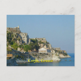 Corfu, Griekenland Briefkaart