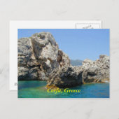 Corfu, Griekenland Briefkaart (Voorkant / Achterkant)