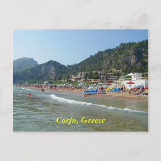 Corfu, Griekenland Briefkaart