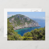 Corfu, Griekenland Briefkaart (Voorkant / Achterkant)