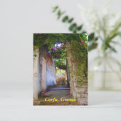 Corfu, Griekenland Briefkaart (Staand voorkant)