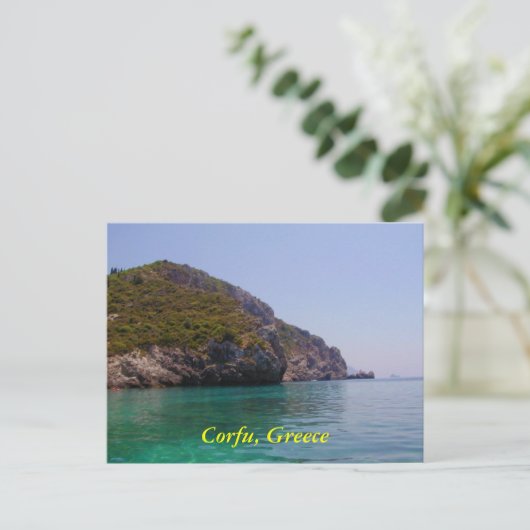 Corfu, Griekenland Briefkaart (Staand voorkant)