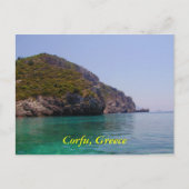 Corfu, Griekenland Briefkaart (Voorkant)