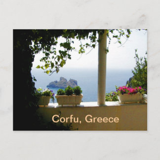 Corfu, Griekenland Briefkaart