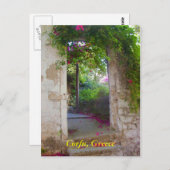 Corfu, Griekenland Briefkaart (Voorkant / Achterkant)
