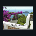 Corfu, Griekenland Briefkaart<br><div class="desc">Foto van Corfu,  Griekenland</div>