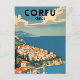 Corfu Griekenland Reizen Briefkaart