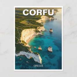 Corfu Griekenland Reizen Briefkaart