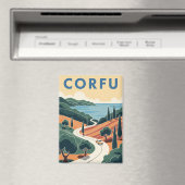 Corfu Griekenland Reizen Magneet (Insitu (Vaatwasser))