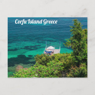 Corfu Island Griekenland Briefkaart
