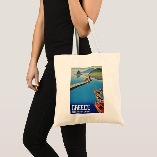 CORFU ISLAND TOTE BAG (Voorkant (product))