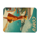 Corfu jaren 50 magneet (Horizontaal)