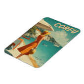 Corfu jaren 50 magneet (Linkerzijde)