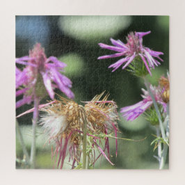 Corfu Lila Wildbloemen Jigzaag Puzzle Legpuzzel