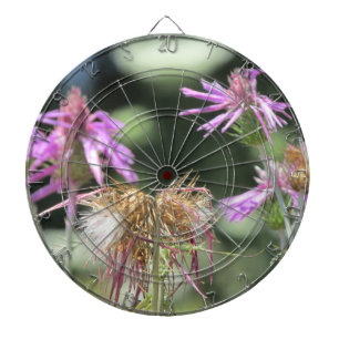 Corfu Lila wilde bloemen Dartbord
