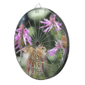 Corfu Lila wilde bloemen Dartbord (Voorkant Rechts)