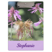 Corfu Lila wilde bloemen Klembord (Voorkant)