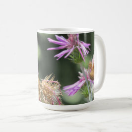 Corfu Lila wilde bloemen Koffiemok