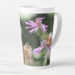 Corfu Lila wilde bloemen Latte Mok