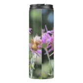 Corfu Lila wilde bloemen Thermosbeker (Achterkant)