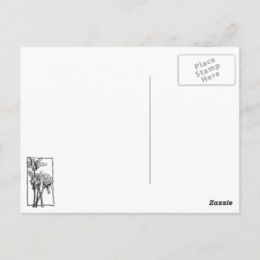 Corfu oud fort briefkaart (Achterkant)