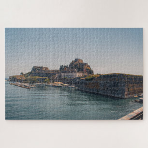 Corfu oude fort: een majestueuze bezienswaardighei legpuzzel