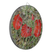 Corfu Red Poppies Dartbord (Voorkant Links)