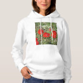 Corfu Red Poppies Hoodie (Voorkant)