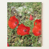 Corfu Red Poppies Planner (Achterkant)