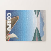 Corfu Reisposter Legpuzzel (Horizontaal)