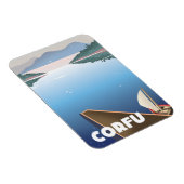 Corfu Reisposter Magneet (Rechterzijde)