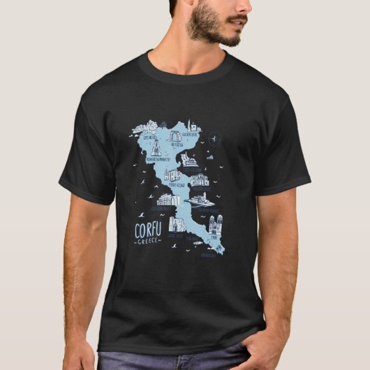 Corfu T-shirt (Voorkant)