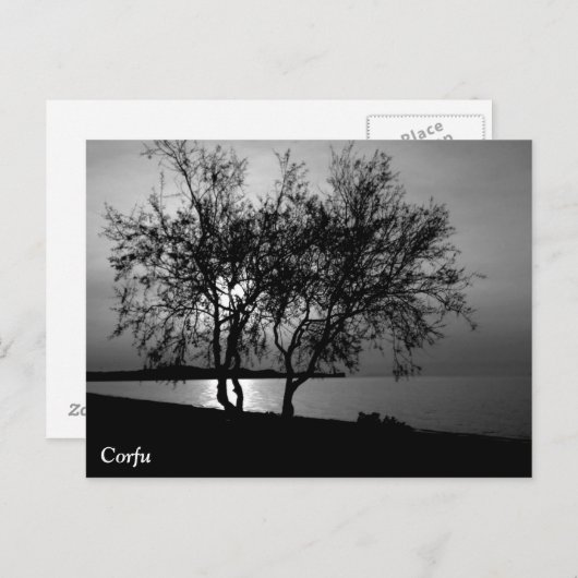 Corfu Times Briefkaart (Voorkant / Achterkant)