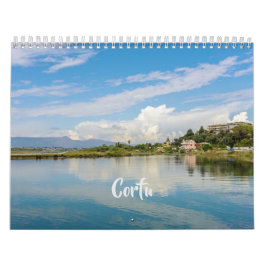 Corfu - uitzichten van het eiland kalender