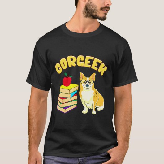 Corgeek Corgi Pun T-shirt (Voorkant)