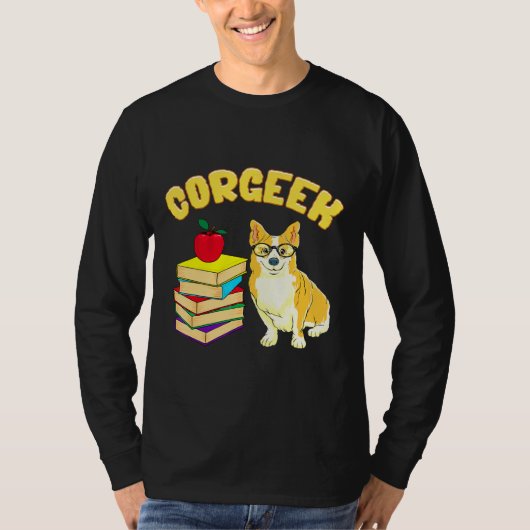 Corgeek Corgi Pun T-shirt (Voorkant)
