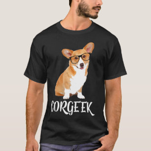 Corgeek T Corgi Hond Geek T-shirt