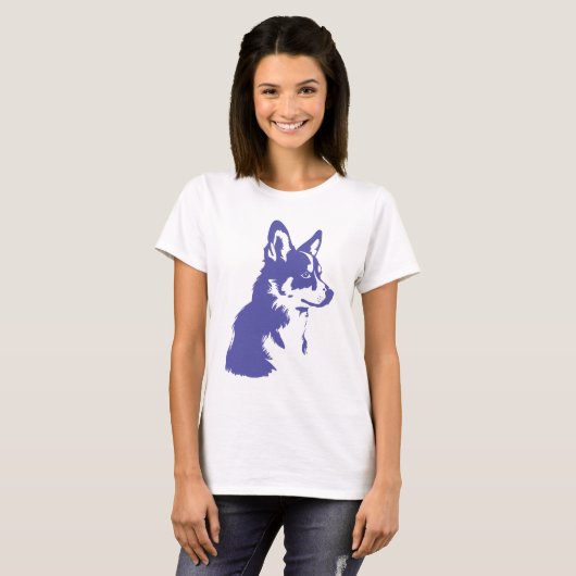 Corgi [28] t-shirt (Voorkant volledig)