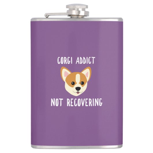 Corgi Addict niet terugvorderen Heupfles (Voorkant)