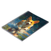 Corgi Adventure Splash Notitieboek (Linkerzijde)