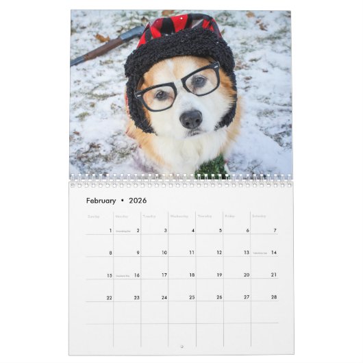 Corgi Agenda 2019 Kalender (Feb 2026)