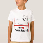Corgi Agility T-shirt (Voorkant)