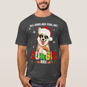 Corgi alle honden zijn cool, maar Corgis Rule Kers T-shirt