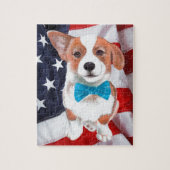 Corgi America Legpuzzel (Verticaal)