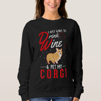 Corgi And Wine Trui