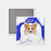 Corgi Angel Magneet (Voorkant / Achterkant)