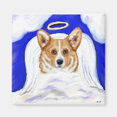 Corgi Angel Magneet (Voorkant)
