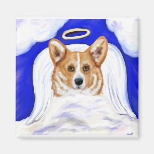 Corgi Angel Magneet