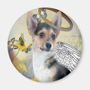 Corgi Angel Magnets Magneet