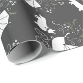 Corgi Baby shower Dog Cadeaupapier (Rol Hoek)